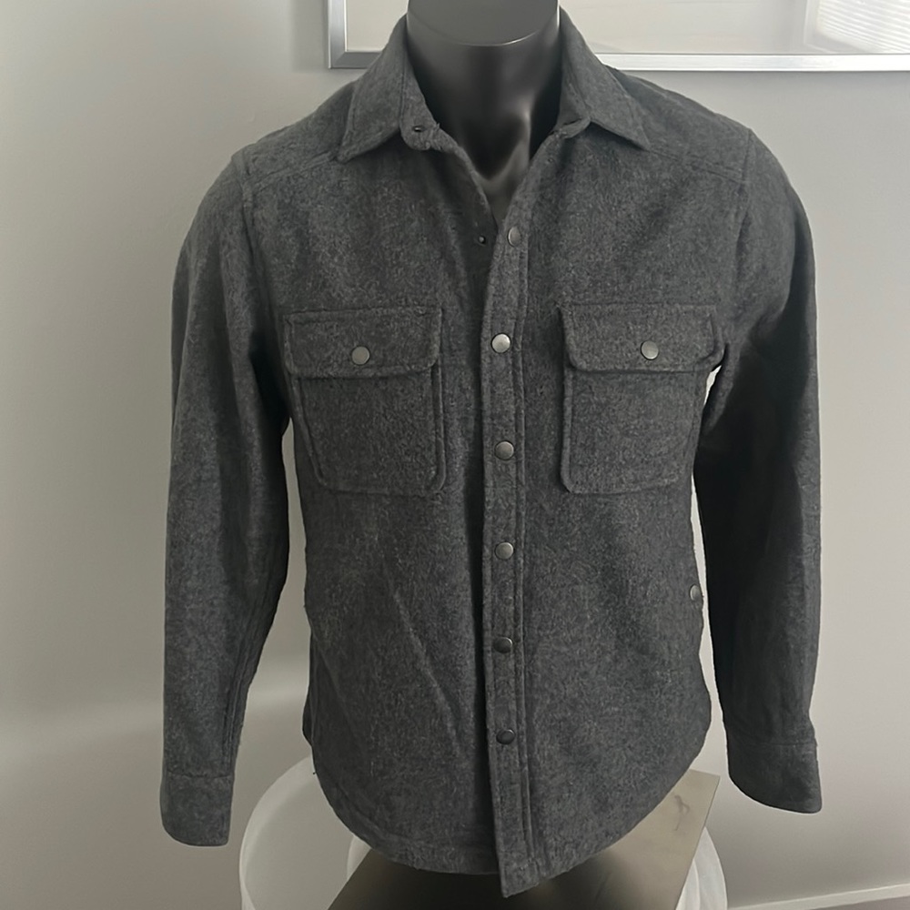 Wallin & bros men’s wool shirt jacket size small
